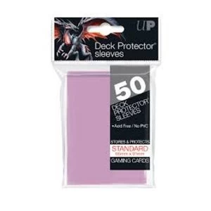 Image of Ultra Pro Bright Pink Standard Deck Protectors 50 Sleeves - 12 Packs