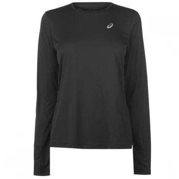 Image of Asics Core Long Sleeve Running Top Ladies - Black