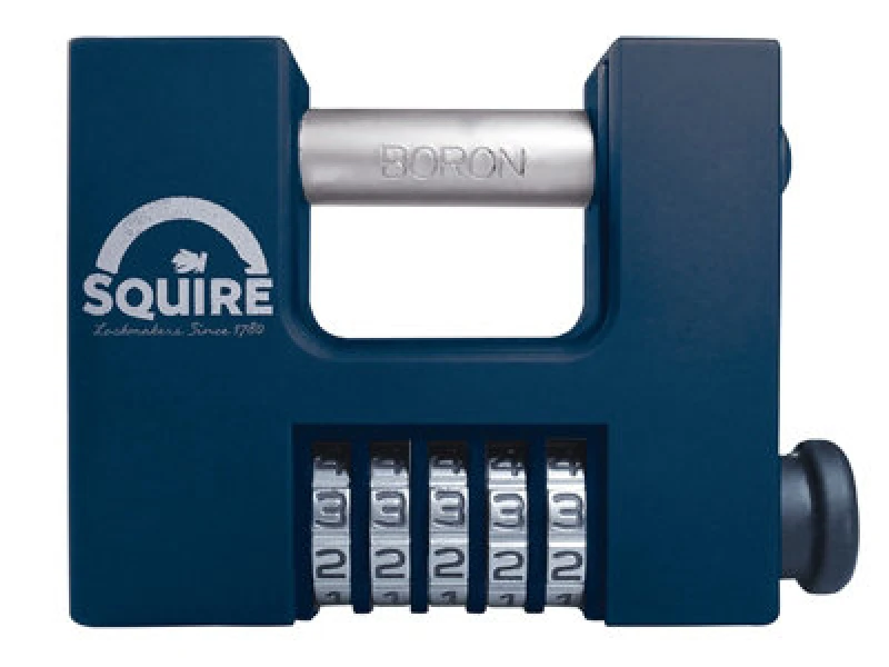 Image of Squire Squire CBW85BX Hi-Security Shutter Combination Padlock 83mm Boxed HSQCBW85BX CBW85BX