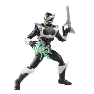 Image of Hasbro Power Rangers Lightning Collection In Space Blue Ranger Vs. Silver Psycho Ranger Action Figure