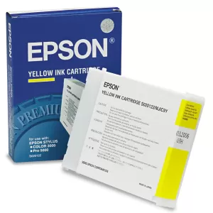 Image of Epson C13S020122 Yellow Ink Cartridge