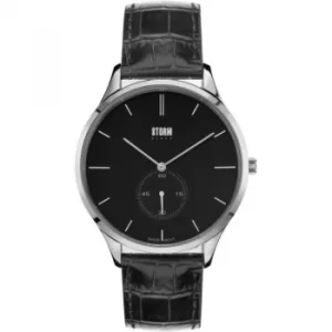 Image of Mens Storm Black Trigma Watch