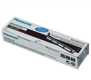 Image of Panasonic KX-FAT411X Original Black Toner Cartridge