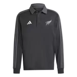 Image of adidas All Blacks Heritage Polo Shirt 2023 Adults - Black