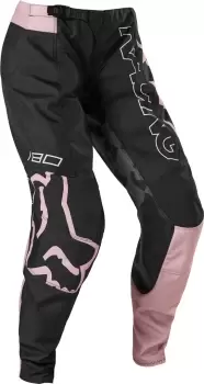 Image of FOX 180 Skew Ladies Motocross Pants, grey-purple, Size L 34 for Women, grey-purple, Size L 34 for Women