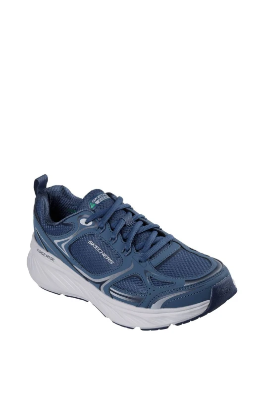 Image of Skechers Mens Edgeride Exodis Trainer in Blue Size: 10 Blue Male 10