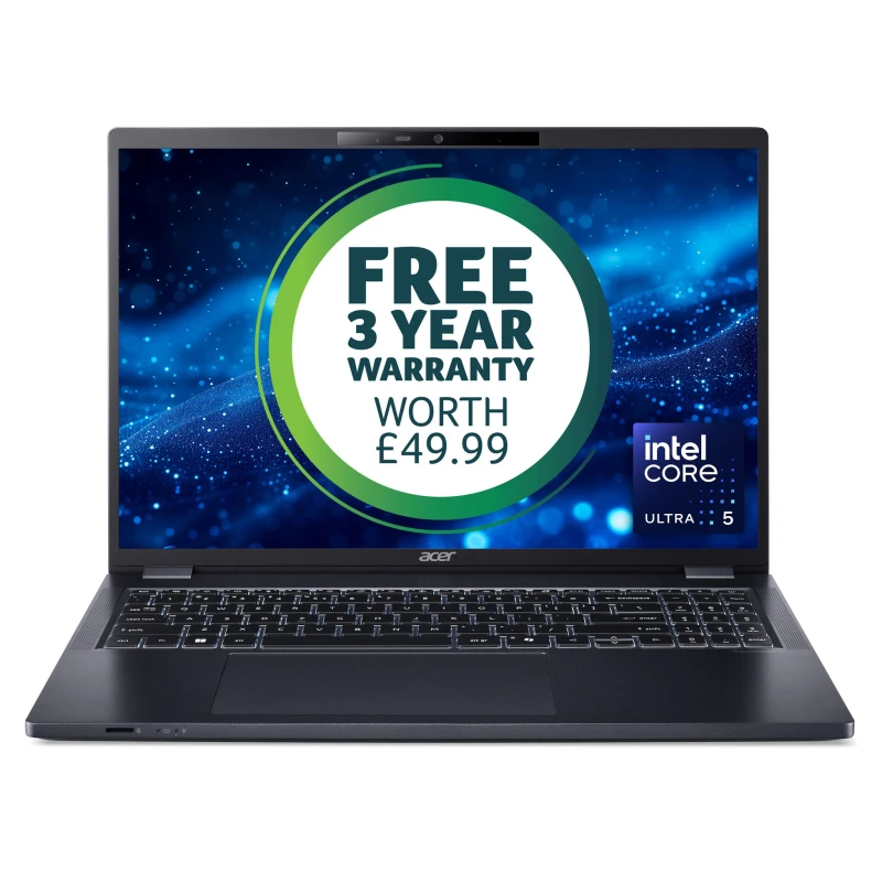 Image of Acer TravelMate P4 16 TMP416-53-TCO 16" Intel Core Ultra 5 125U EXR8AC10441428