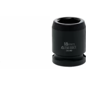 Image of Teng Tools Impact Socket Hex 6 Point 1/2in Drive 18mm