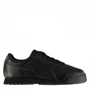 Image of Puma Roma Basic Trainers Child Boys - Black