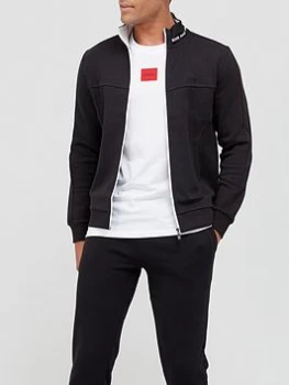 Image of Hugo Boss Skaz 1 Zip Through Tracksuit Jacket Black Size XL Men