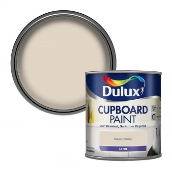 Image of Dulux Natural Hessian Satin Cupboard Paint 600ml