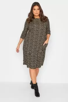 Image of Polka Dot Midi Dress
