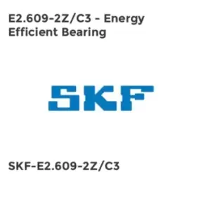 Image of E2.609-2Z/C3 - Energy Efficient Bearing