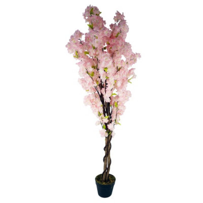 Image of Leaf 150Cm Artificial Pink Blossom Tree