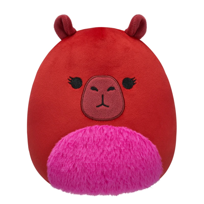 Image of Squishmallows "Squishmallows 7.5" Maroon Capybara Plush"