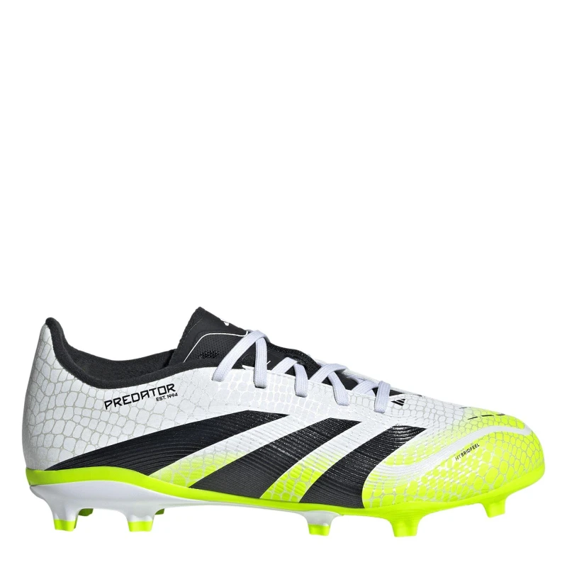 Image of adidas Predator League Childrens Firm Ground Football Boots Firm Ground Football Boots C10 (28) White 08046730100