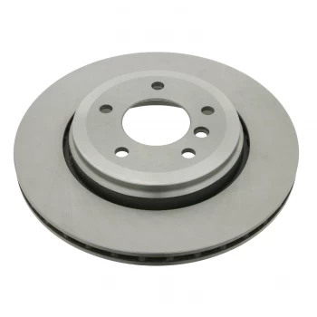 Image of Brake Disc 23552 by Febi Bilstein Rear Axle Genuine OE - 1 Pair