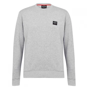 Image of Paul And Shark Sport Sport Crew Sweatshirt - Grey 930