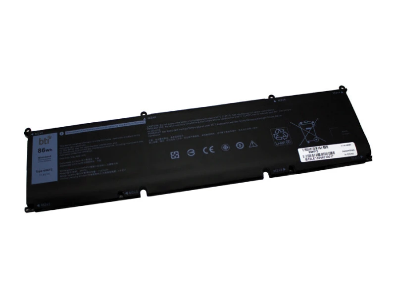 Image of BTI BTI 86Wh 6 cell CN-0M59JH compatible battery for DELL 46CK0 G7 7500 XPS 9500 XPS 15 9500 PRECISION 5550 69KF2-BTI