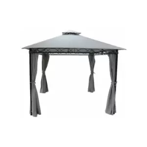 Image of Marco Polo Gazebo 4X3M Grey
