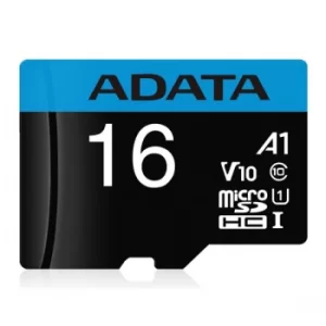 Image of ADATA 16GB, microSDHC, Class 10 memory card UHS-I