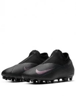 Image of Nike Phantom Vision Academy Dynamic Fit Firm Ground Football Boots - Black, Size 9, Men