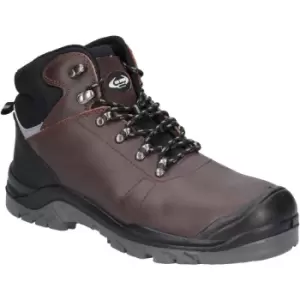 Image of Amblers AS203 Mens Laymore Leather Safety Boot (7 UK) (Brown) - Brown