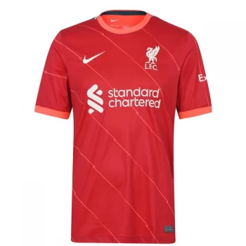 Image of Nike Liverpool Home Shirt 2021 2022 - Red