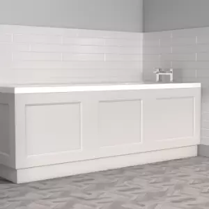 Image of Ashbourne 1700mm Bath Panel - White