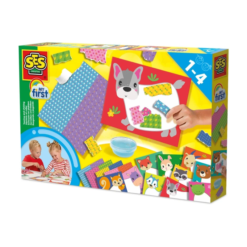 Image of SES Creative My first - Tearing and sticking Multi unisex One Size