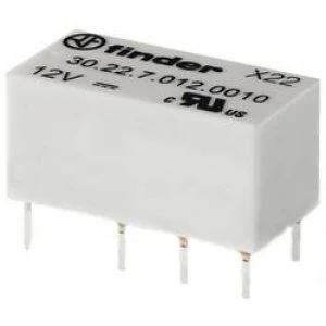 Image of PCB relays 12 Vdc 1.25 A 2 change overs Finder 30.