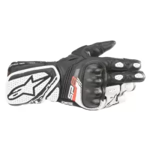 Image of Alpinestars Stella SP-8 V3 Black White Gloves S