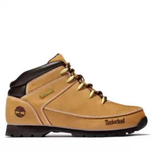 Image of Timberland Euro Sprint Hiker For Men In Yellow Nubuck Yellow, Size 6.5