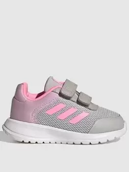 Image of adidas Infant Tensaur Run 2.0, Grey/Purple, Size 7