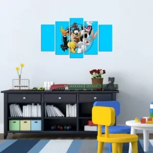 Image of 5MDFCO-14 Multicolor Decorative MDF Painting (5 Pieces)