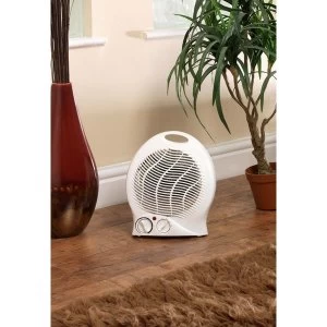 Image of SupaWarm Fan Heater 2000w Size: 220mm(w)x130mm(d)x260mm(h)