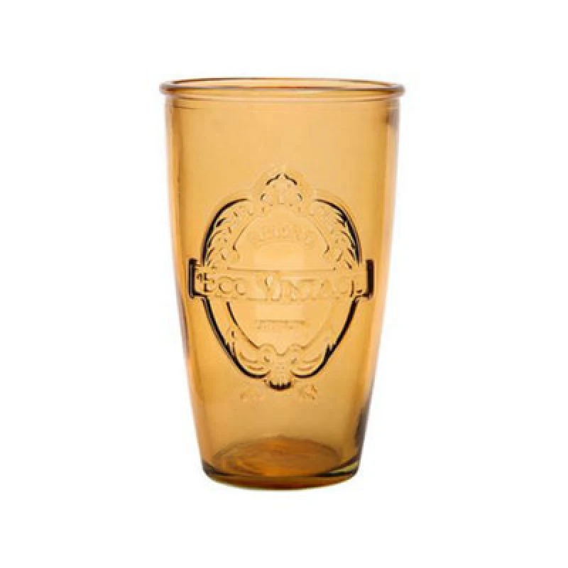 Image of Dexam Sintra Recycled Glass Tumbler Ochre