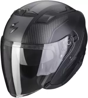 Image of Scorpion EXO-230 Condor Jet Helmet, black-grey, Size S, black-grey, Size S
