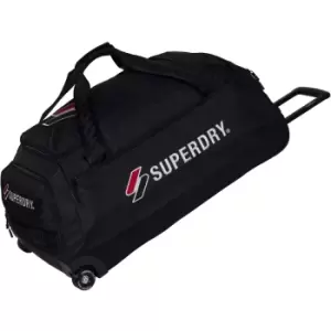 Image of Superdry Large Wheeled Holdall - Black