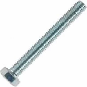 Image of Genuine SEALEY SS540 HT Setscrew M5 x 40mm 8.8 Zinc DIN 933 Pack of 50