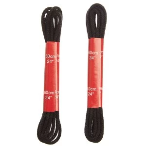Image of Punch Round Black Laces - 60cm