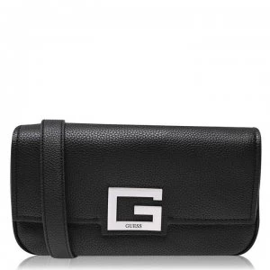 Image of Guess Guess Shoulder Brights Bag - BLACK BLA