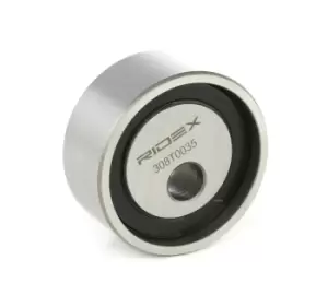 Image of RIDEX Tensioner Pulley, timing belt 308T0035 RENAULT,NISSAN,TWINGO I (C06_),CLIO II (BB0/1/2_, CB0/1/2_),TWINGO II (CN0_),KANGOO (KC0/1_)