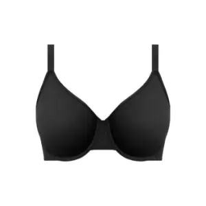 Image of Wacoal Back Appeal Underwired Minimiser Bra - Black