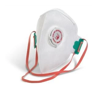 Image of B Brand P2 Fold flat Valve Latex free Mask White Ref BBFFP2V Pack 20