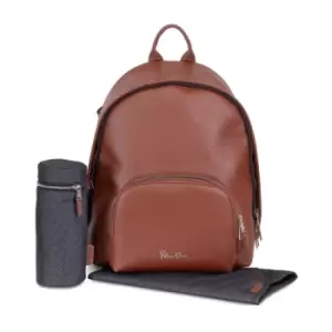 Image of Silver Cross Vegan Leather Changing Rucksack - Tan