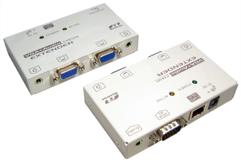 Image of Rextron 150 Mtr CAT5E SVGA and Audio Extender