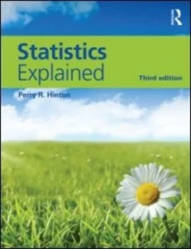 Image of Statistics explained by Perry R Hinton