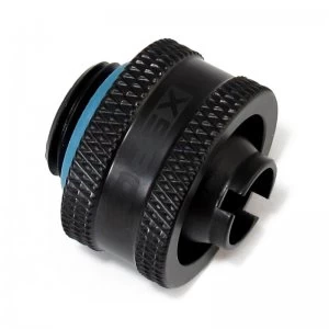 Image of XSPC G1/4" to 3/8 inch ID 5/8 inch OD Compression Fitting (Matte Black) V2
