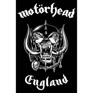 Image of Motorhead - England Textile Poster